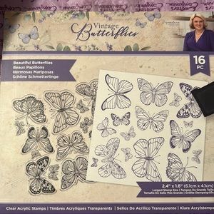 Crafters Companion “Vintage Butterflies”